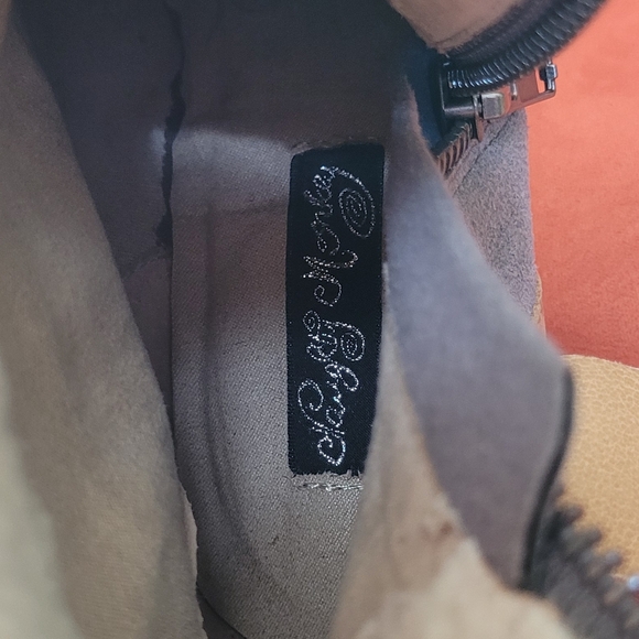 Naughty Monkey High Trail Leather Boot Size 8.5 - Picture 13 of 14